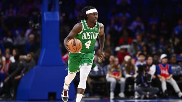 Boston Celtics guard Jrue Holiday